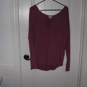 Red long sleeve